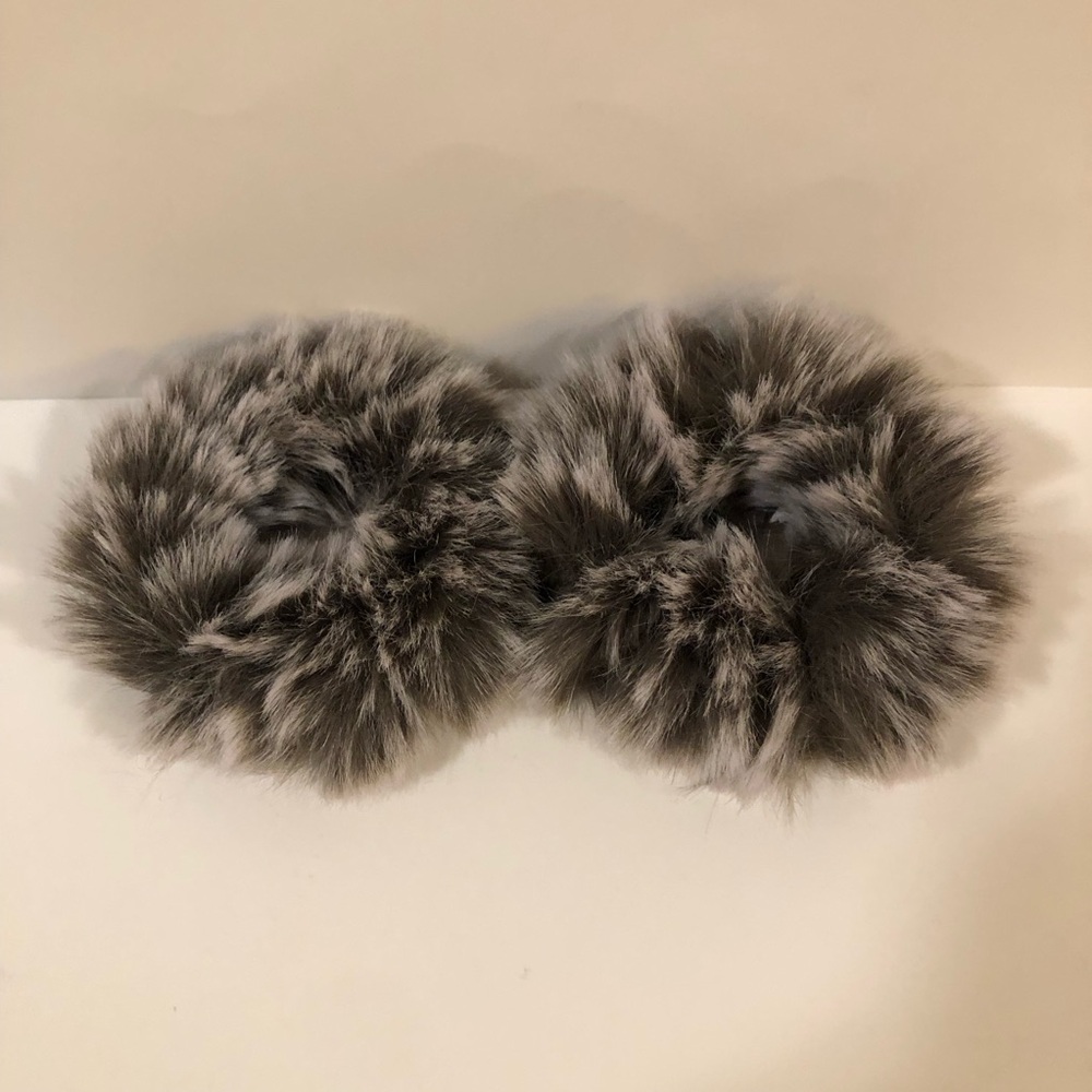 3/$20 Adorable Fluffy Hair Ties Set of 2 NWT
